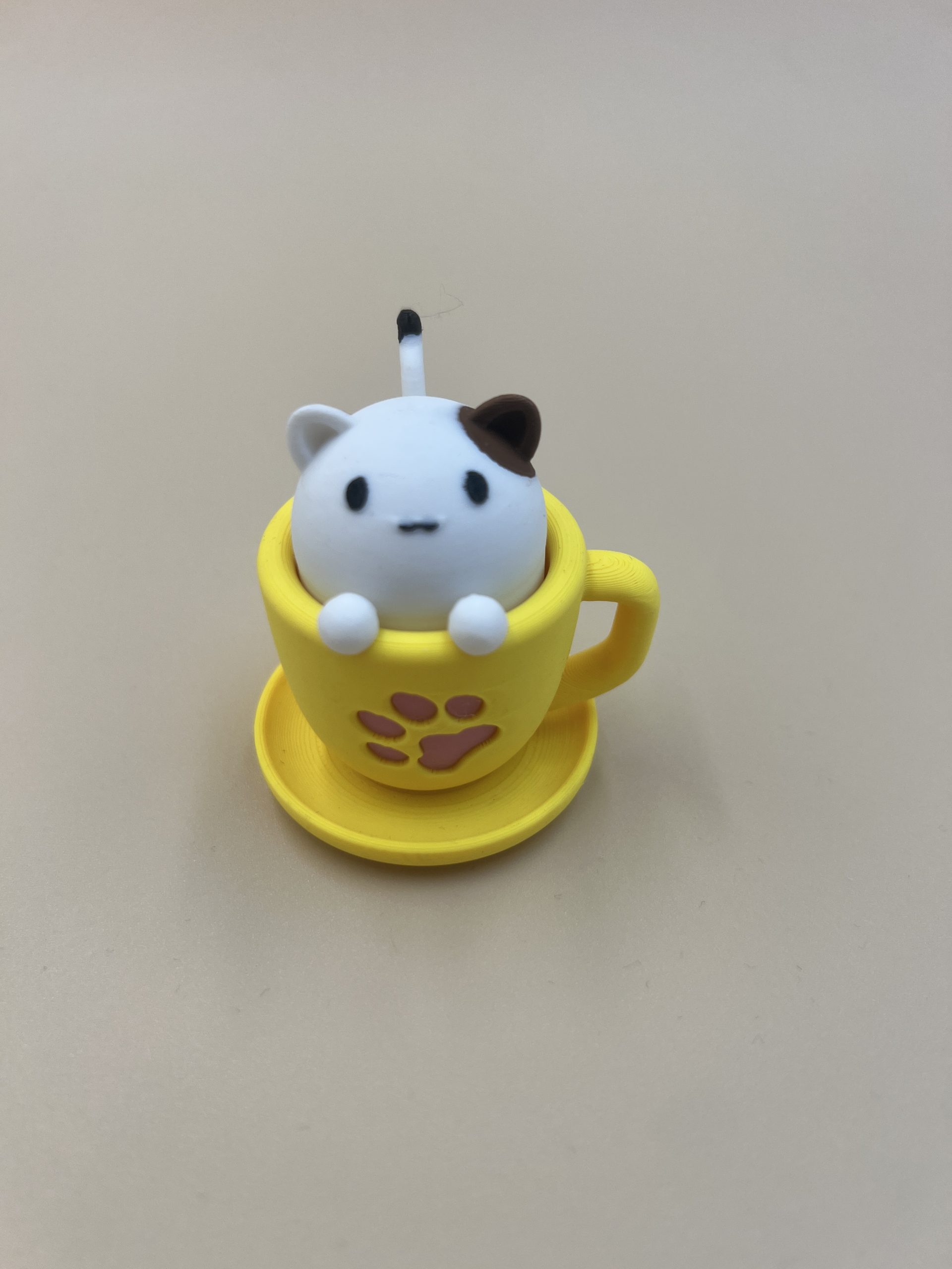 Clicker Cat 3d printed