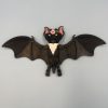 Bat 3d printed articulated fidget toy front view