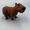Capybara 3d printed articulated fidget toy