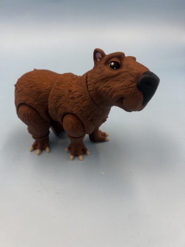 Capybara 3d printed articulated fidget toy