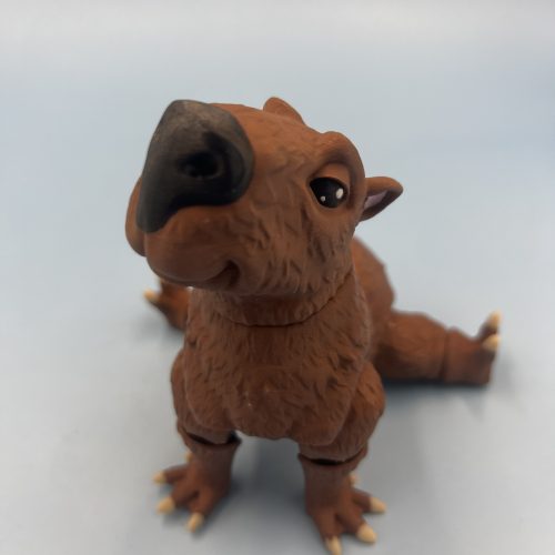 Capybara 3d printed articulated fidget toy