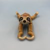 Sloth 3d printed articulated fidget toy front view