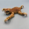 Sloth 3d printed articulated fidget toy side view