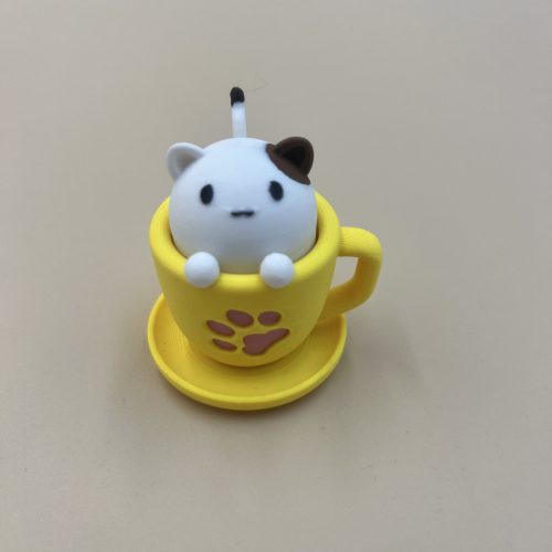 Clicker Cat 3d printed