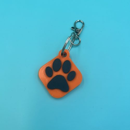 Dog Walker 3d printed NFC Business Card