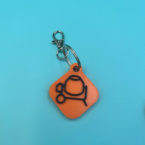 Builder 3d printed NFC Business Card