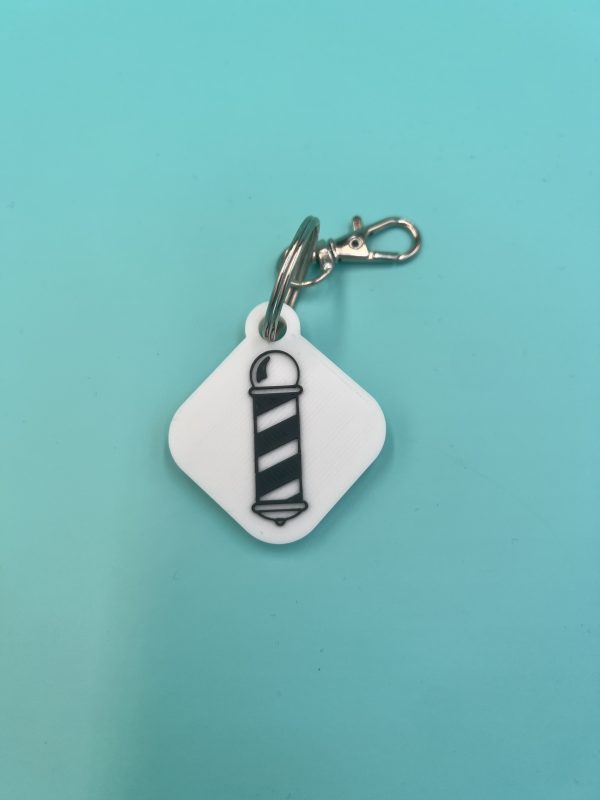 Barber 3d printed NFC Business Card