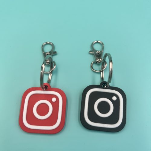Instagram 3d printed NFC Business Card