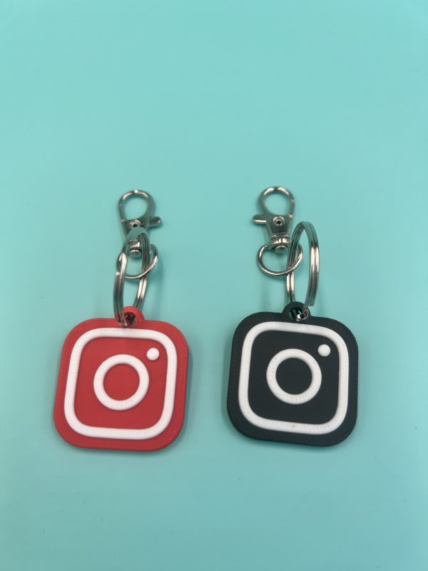 Instagram 3d printed NFC Business Card