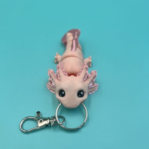 Axolotl Keyring