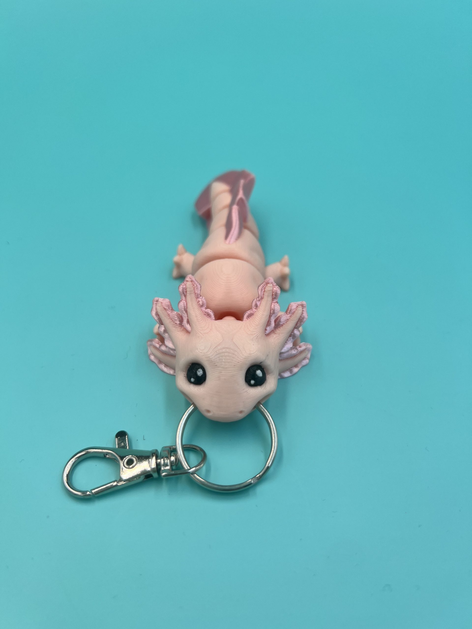 Axolotl Keyring