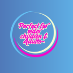 Perfect for older children and adults